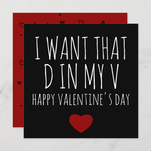 Naughty Valentines Day Card for Boyfriend _ Funny