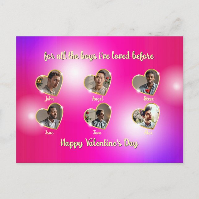 Naughty Valentine's Day Card for the Lost Boys (Front)
