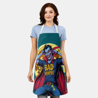 Naughty vampire apron