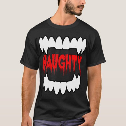 NAUGHTY Vampire Shirt