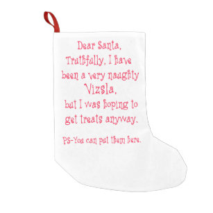 They Are the Naughty Ones Funny Christmas Small Christmas Stocking | Zazzle