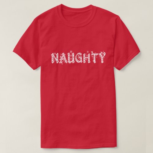 Naughty Winter Theme T_Shirt