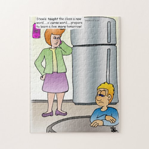 Naughty Words JIgsaw Puzzle