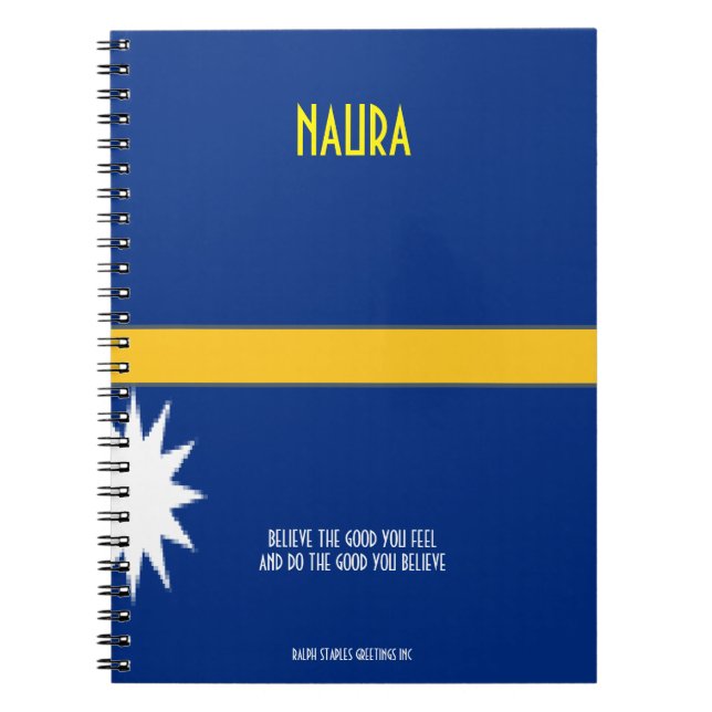 NAURA NOTEBOOK (Front)