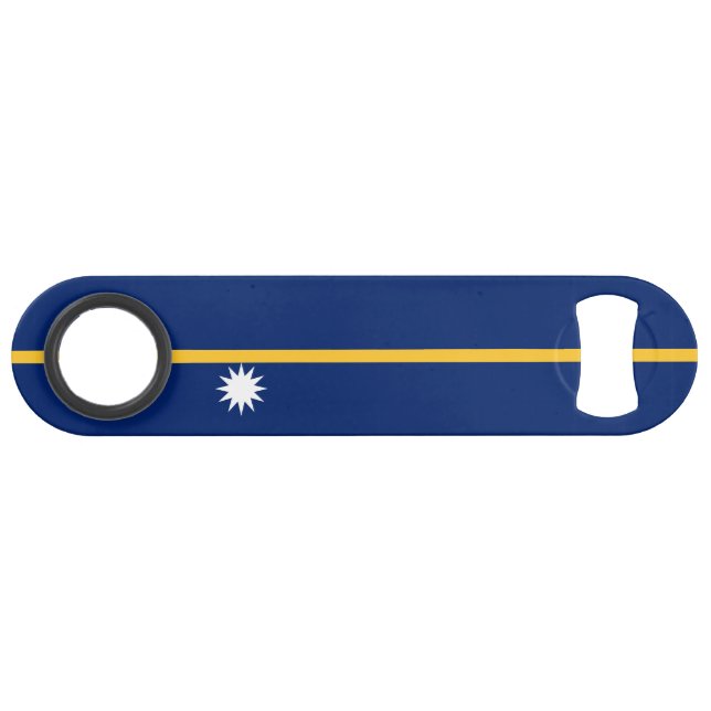 Nauru Flag Bar Key (Front (Horizontal))