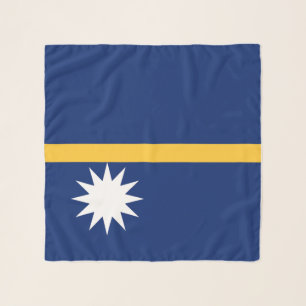 Nauru Flag Scarf