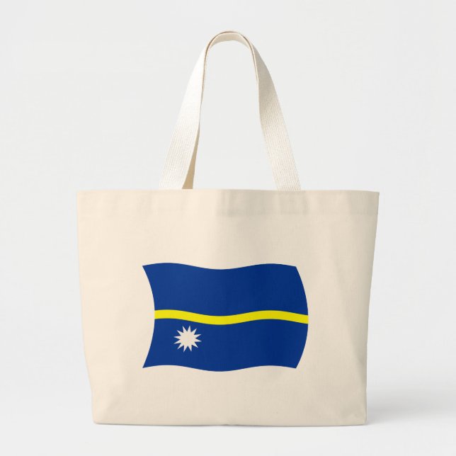 Nauru Flag Tote Bag (Front)