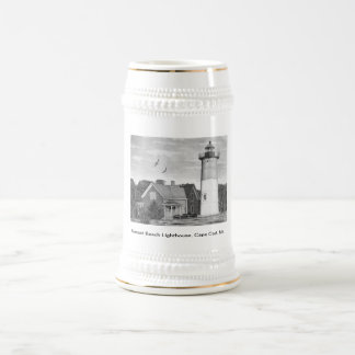 Nauset Beach Lighthouse, Cape Cod, Ma. Beer Stein