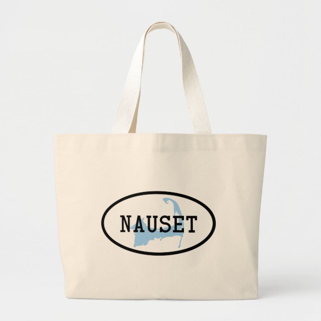 Nauset Cape Cod Canvas Tote Bag (Front)