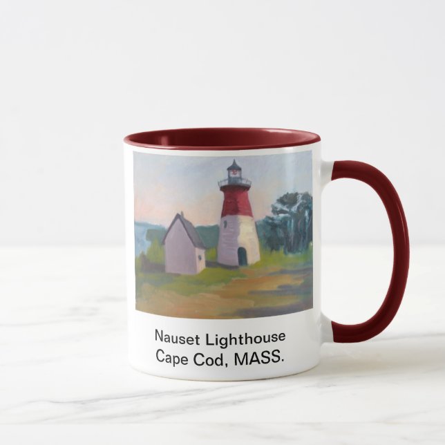 Nauset Lighthouse, Cape Cod, Mass. Mug (Right)