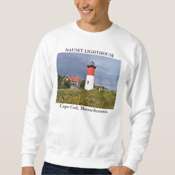Nauset Lighthouse  Cape Cod Massachusetts Sweatshirt by LighthouseGuy at Zazzle