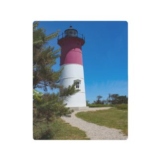 Nauset Lighthouse Cape Cod Metal Print