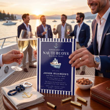 Nauti Buoy Anchor Nautical Bachelor Party