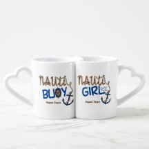 Nauti Buoy - Nauti Girl Boat cups