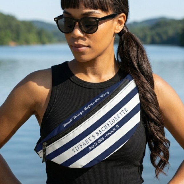 Nauti Things Before the Ring Anchor Bachelorette  Fanny Pack (Creator Uploaded)