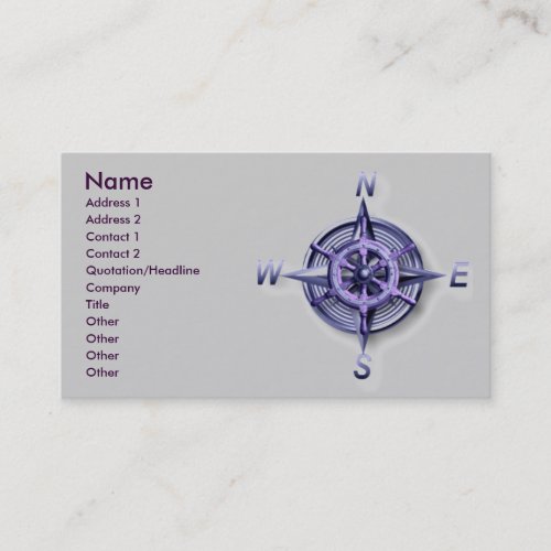 Nautic Business Card Template