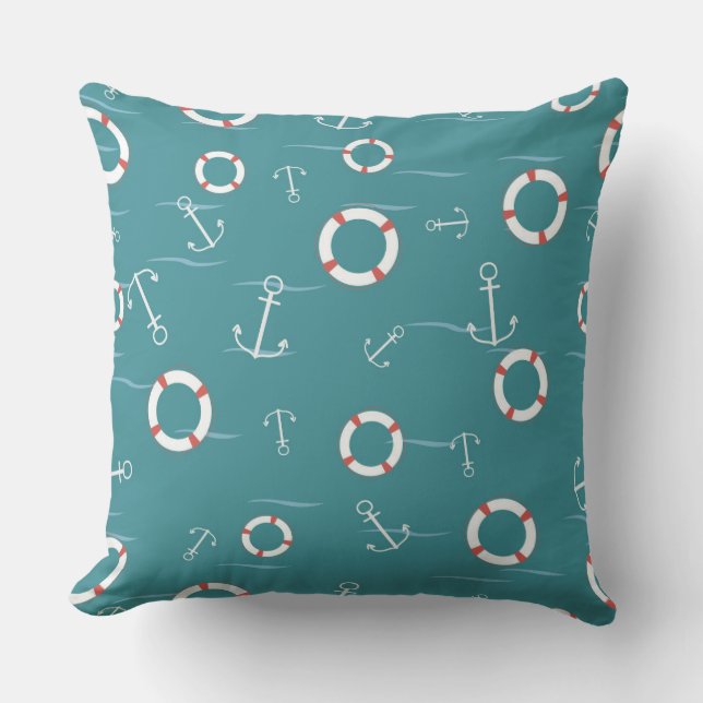 Nautica Outdoor Pillow (Front)