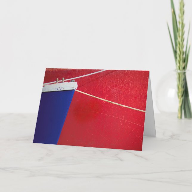 Nautical abstract card (Front)