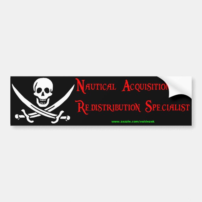 Nautical Acquisition Bumper Sticker (Front)