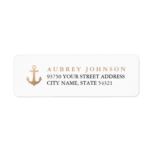 Nautical Address Labels