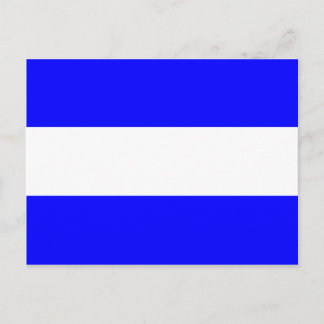 Nautical Alphabet Flag Signal Letter J Postcard