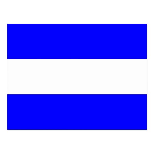 Nautical Alphabet Flag Signal Letter J Postcard