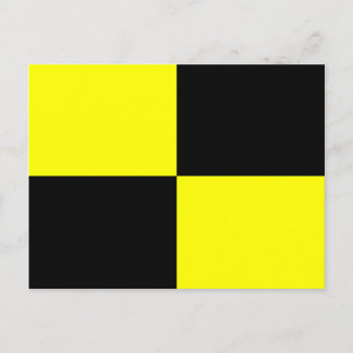 Nautical Alphabet Flag Signal Letter L Postcard