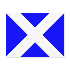 Nautical Alphabet Flag Signal Letter M Postcard