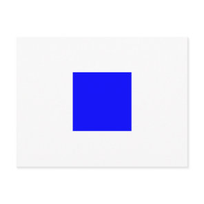 Nautical Alphabet Flag Signal Letter S Postcard