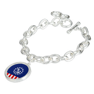 Nautical American Yacht Flag Decor Bracelet