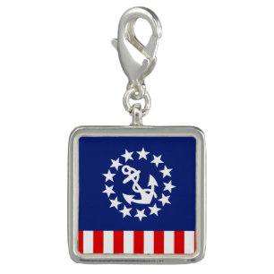 Nautical American Yacht Flag Decor Charm