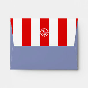 Nautical American Yacht Flag Decor Envelope