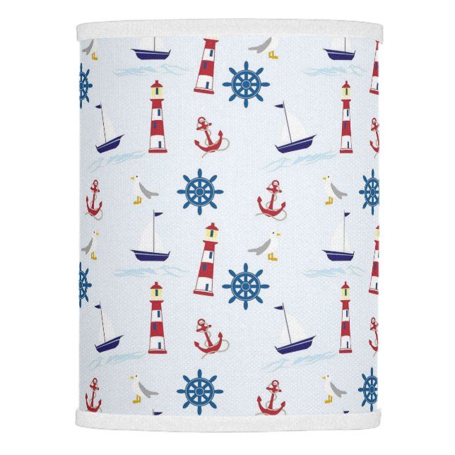 Nautical Anchor Boat Lighthouse Sea Ship Sailing Lamp Shade (Right)
