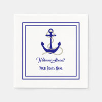 Nautical anchor boats name