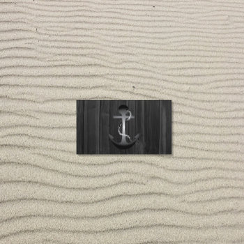 Nautical Anchor Business Card by istanbuldesign at Zazzle