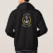 Nautical Anchor Captain Boat Name Gold Laurel Zip