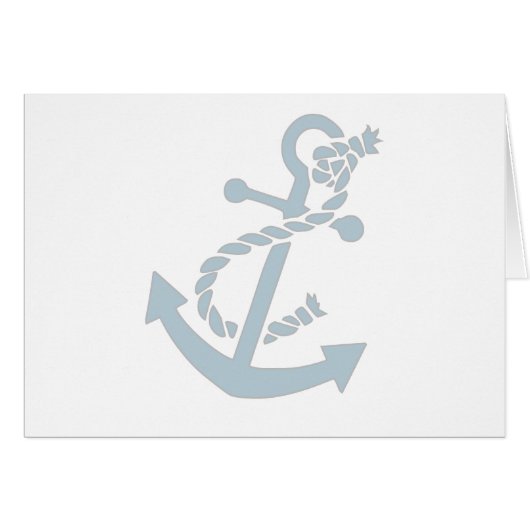 Nautical Anchor Cards (Front Horizontal)
