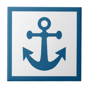 Nautical Anchor ceramic tiles