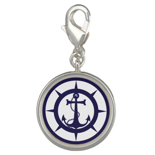 Nautical Anchor Charm (Front)