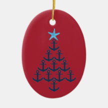 Nautical Anchor Christmas Tree