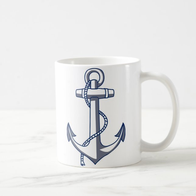 Nautical Anchor Coffee Mug (Right)