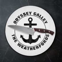 Nautical Anchor Custom Boat and Family Name