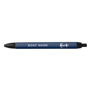 Nautical Anchor Custom Boat Name Cruise Swag Pen