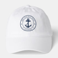 Nautical Anchor Custom Boat Name Sailing