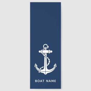 Nautical Anchor Family Cruise Custom Swag Bookmarks