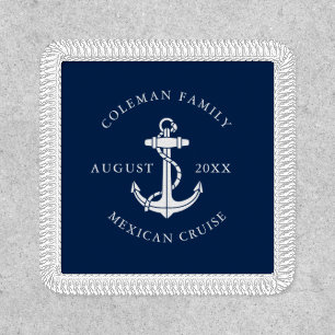 Nautical Anchor Family Cruise Swag Custom Patch