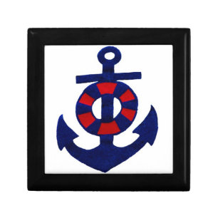 Nautical Anchor Gift Box