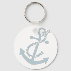Nautical Anchor Keychain