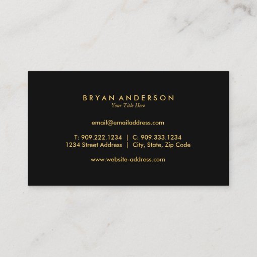 Nautical Anchor Logo Business Card | Zazzle