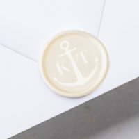 Nautical Anchor Monogram Beach Wedding easy